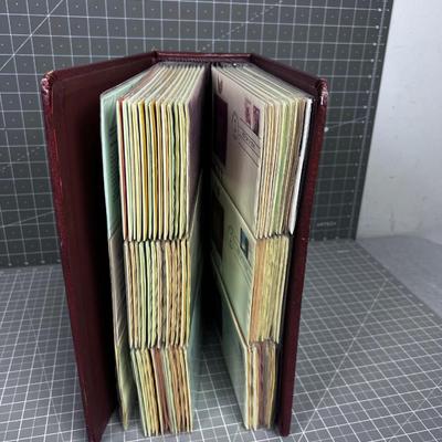 22 k Gold Replica STAMPS with First Day of issue Cards, BINDER FULL 