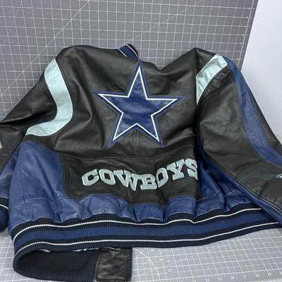 Dallas Cowboys, Carl Banks, Leather Jacker