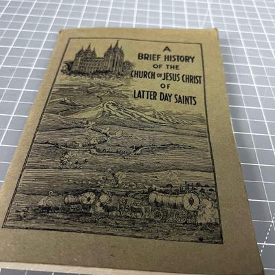 A Brief History of the Church of Jesus Christ of Latter Day Saints, BOOKLET Dated 1920 