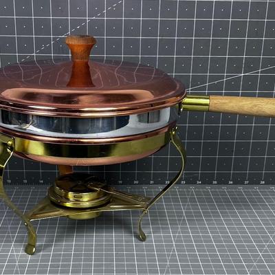 Copper Chaffing Dish 