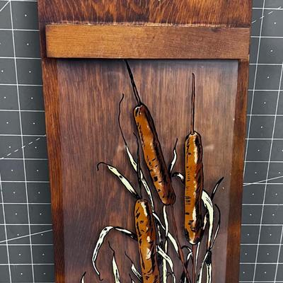 Cat Tails on Glass 