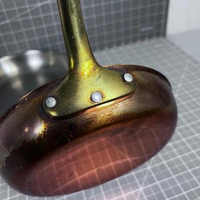 2 Copper Skillets 
