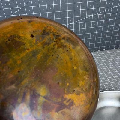 2 Copper Skillets 