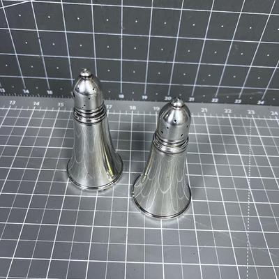 Sterling Silver Salt & Pepper Shakers 