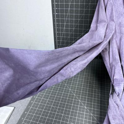 Bradley Bayou Lavender Sued Coat