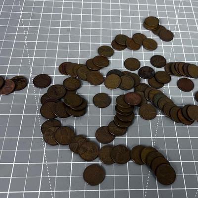 75 WHEAT Pennies 