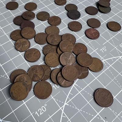 75 WHEAT Pennies 