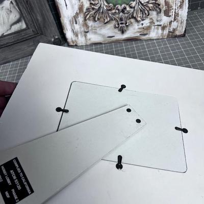 4 New Shabby Chic Frames NEW 