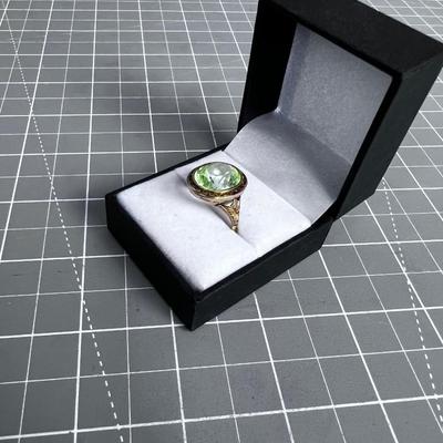 18 K Cut Brazilian Prasiolite, Also Known as Green Amethyst or Vermarine