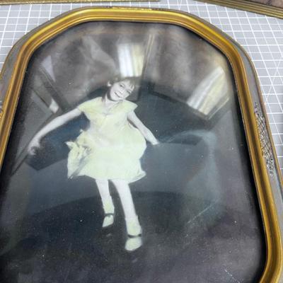 Vintage Colorized Photographs In Frames (6) WOW!!! 