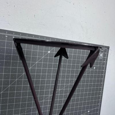Wrought Iron Plant Stand - Arrows