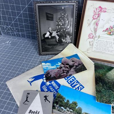 VINTAGE: Paper, Photos, Post Cards 
