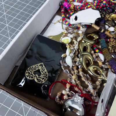 Tray of Costume Jewelry 