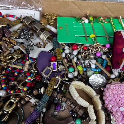 Tray of Costume Jewelry 