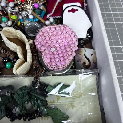 Tray of Costume Jewelry 