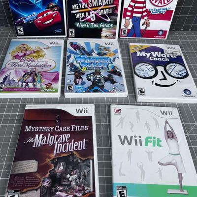Mixed Lot of Wii Games (8) 