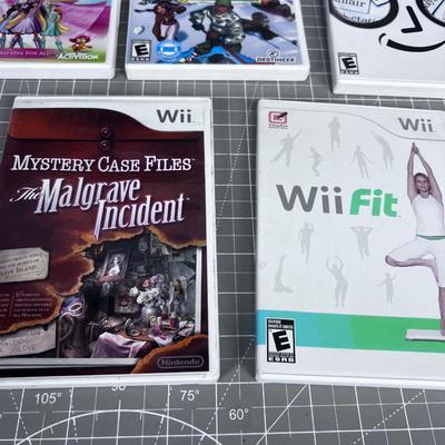 Mixed Lot of Wii Games (8) 