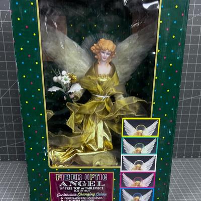 Fiber Optic Angel NEW In the Original Box. 
