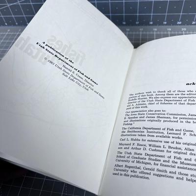 Fishes of UTAH Paperback BOOK