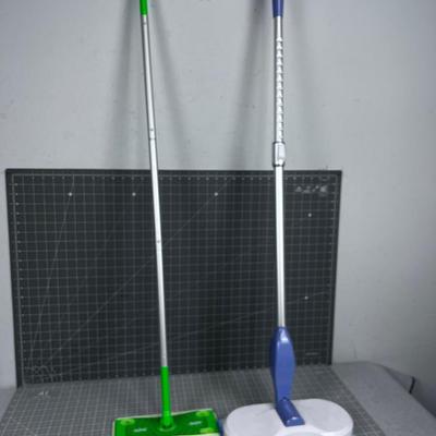Swiffer and Battery Operated Floor Polisher