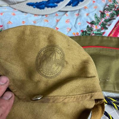 Lot of Scouting Items; Clothing