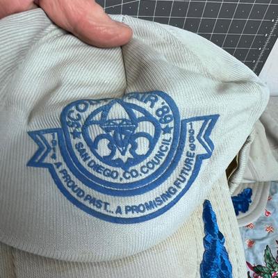 Lot of Scouting Items; Clothing