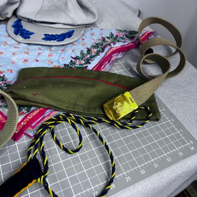 Lot of Scouting Items; Clothing