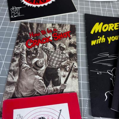 NRA Pamphlets from the 1950's 