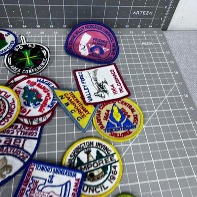 VINTAGE Large Lot of Boy Scout Patches 