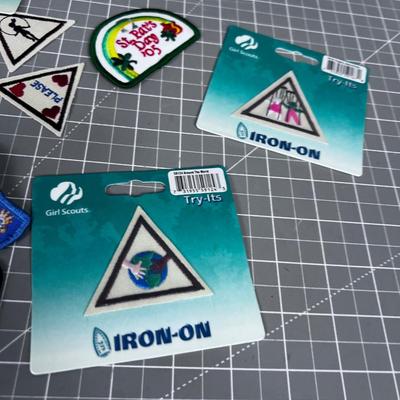 Girl Scout Patches, NEW 