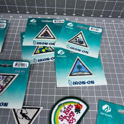 Girl Scout Patches, NEW 