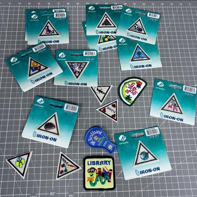 Girl Scout Patches, NEW 
