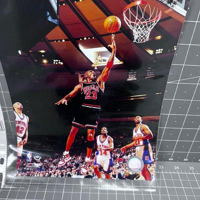 2 Chicago Bull's Michael Jordan, Official Photographs