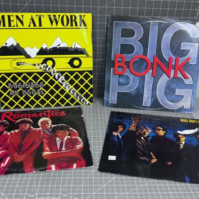 4 NEW WAVE Albums 