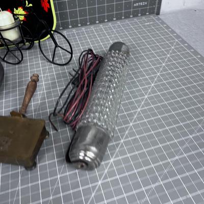 Misc. Decorative Items and a Lamp