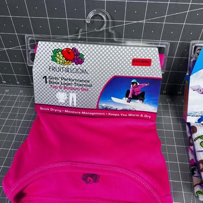 Girls Thermo Base Layer Set NEW (2 Set) 