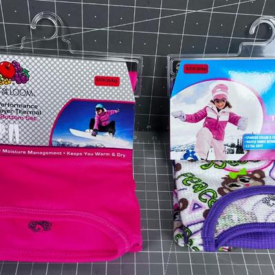 Girls Thermo Base Layer Set NEW (2 Set) 