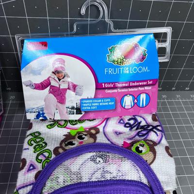 Girls Thermo Base Layer Set NEW (2 Set) 
