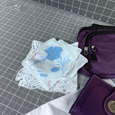 Wallets, Hankies and Purses