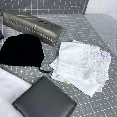 Wallets, Hankies and Purses