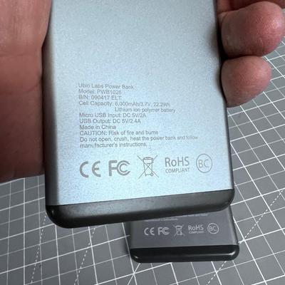 UVIO Power Banks (2) 