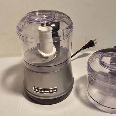 Pair of Kitchen Aid Food Chopper/Processors, NIB (G-JS)