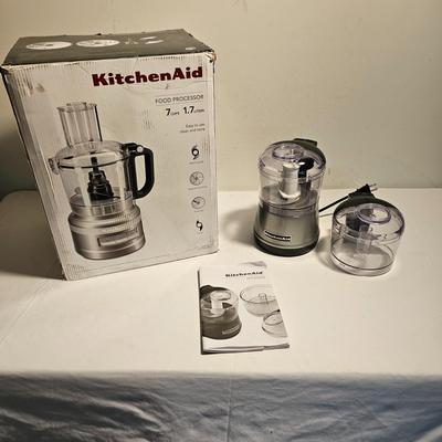 Pair of Kitchen Aid Food Chopper/Processors, NIB (G-JS)