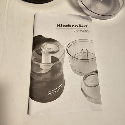 Pair of Kitchen Aid Food Chopper/Processors, NIB (G-JS)