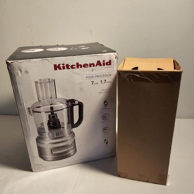 Pair of Kitchen Aid Food Chopper/Processors, NIB (G-JS)