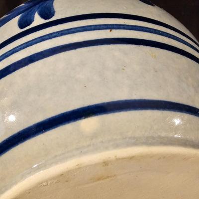 Three Aksinia Pottery Style Blue Floral Teapots (K-JS)