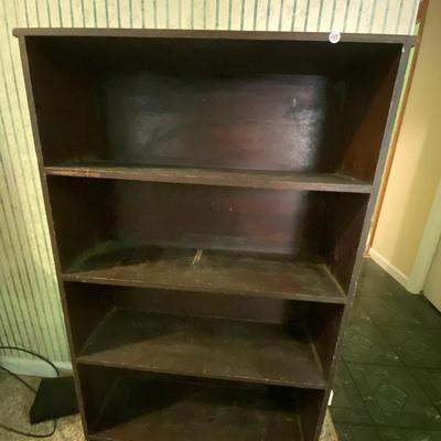 Primitive Four Shelf Bookcase