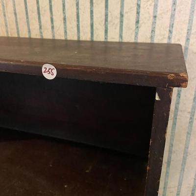 Primitive Four Shelf Bookcase