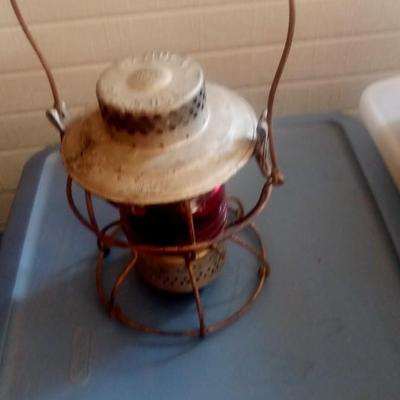 LOT 187 OLD ST LOUIS RR LANTERN