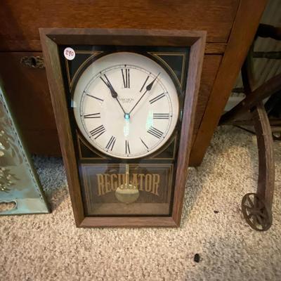 Vintage Regulator Pendulum Wall Clock